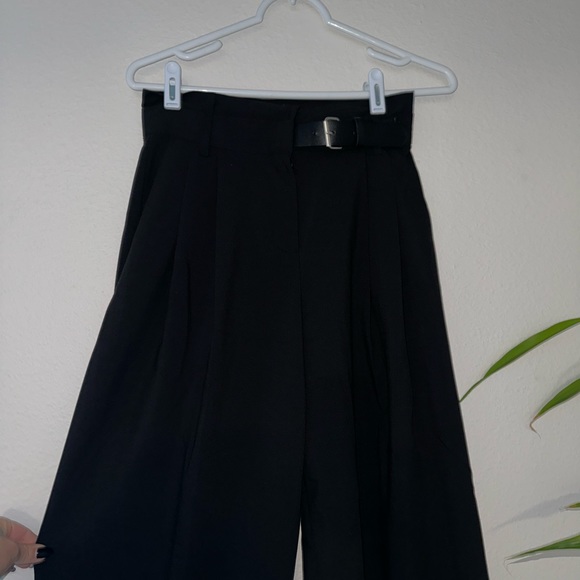 Source Unknown Official Half Belted High Waisted Trousers - Picture 2 of 4